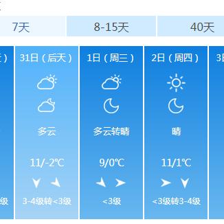 长春天气预报查询（长春天气预报查询40天）